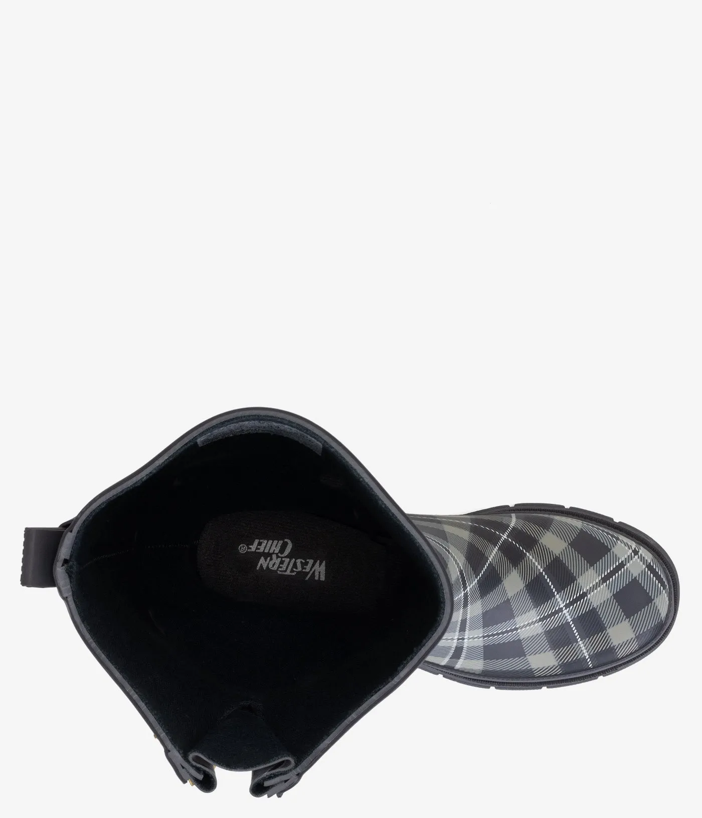 Western Chief Blockhaus-Karo hoher Regenstiefel - Damen