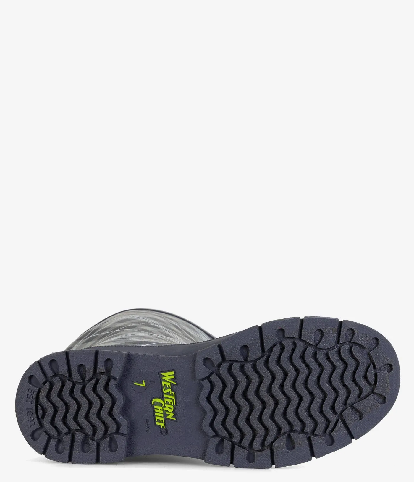 Western Chief Blockhaus-Karo hoher Regenstiefel - Damen