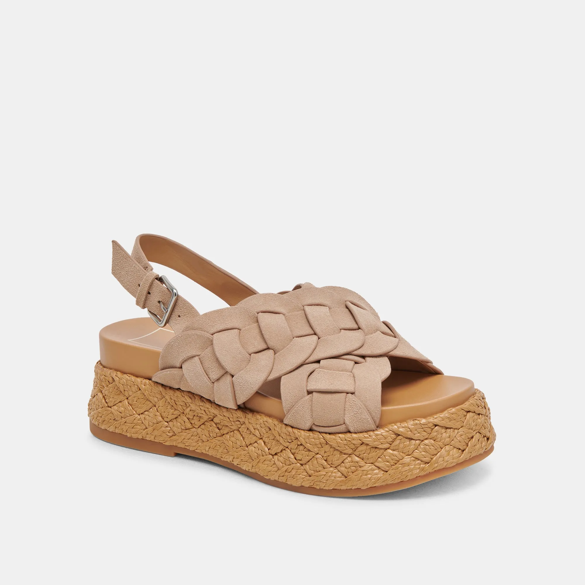 WINDER SANDALEN CAMEL WILDLEDER