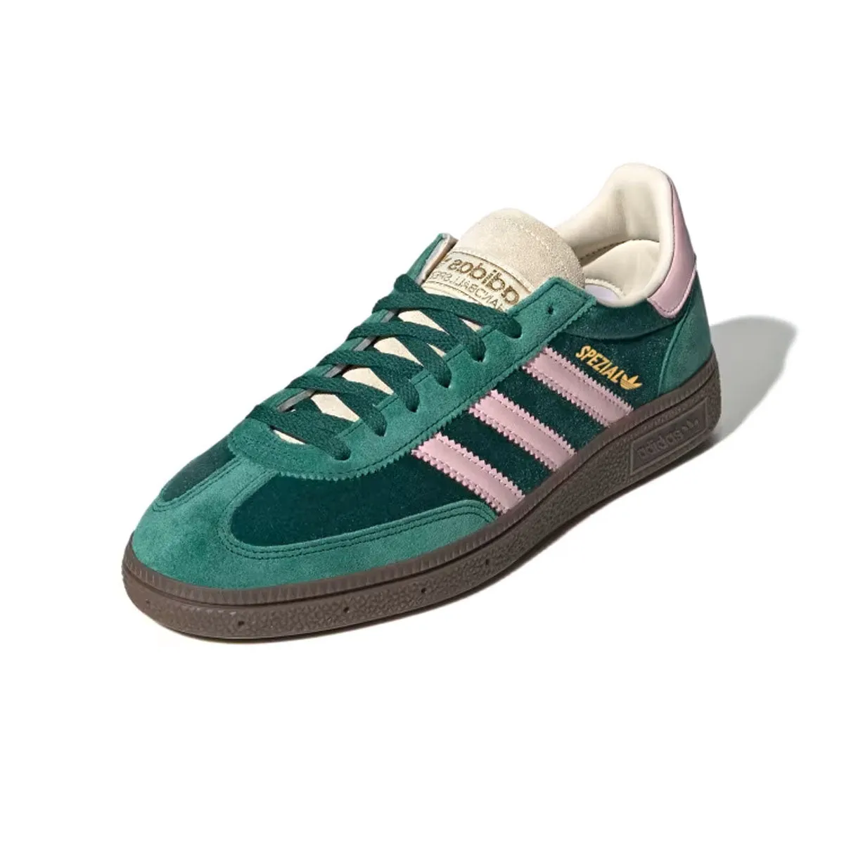 Wmns Handball Spezial 'Collegiate Grün Transparent Rosa'