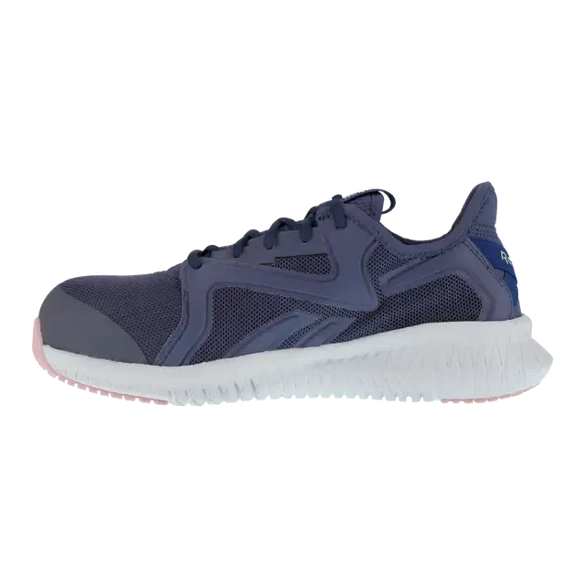 Frauen Flexagon 3.0 Arbeitsschuhe mit Composite-Kappe Sportlich Blau/Rosa