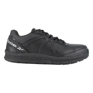 Damen-Sicherheitssportschuh mit Stahlkappe in Schwarz