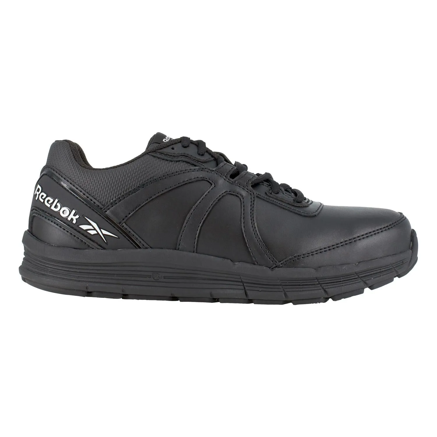 Damen-Sicherheitssportschuh mit Stahlkappe in Schwarz