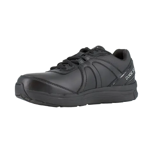 Damen-Sicherheitssportschuh mit Stahlkappe in Schwarz