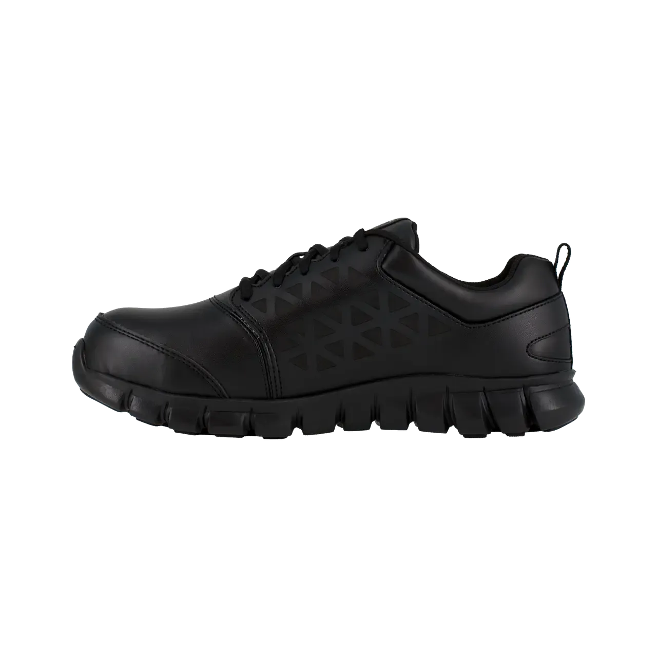 Damen Sublite Cushion Sicherheitsschuhe mit Metallkappe und Metguard Sport-Arbeitschuhe Schwarz