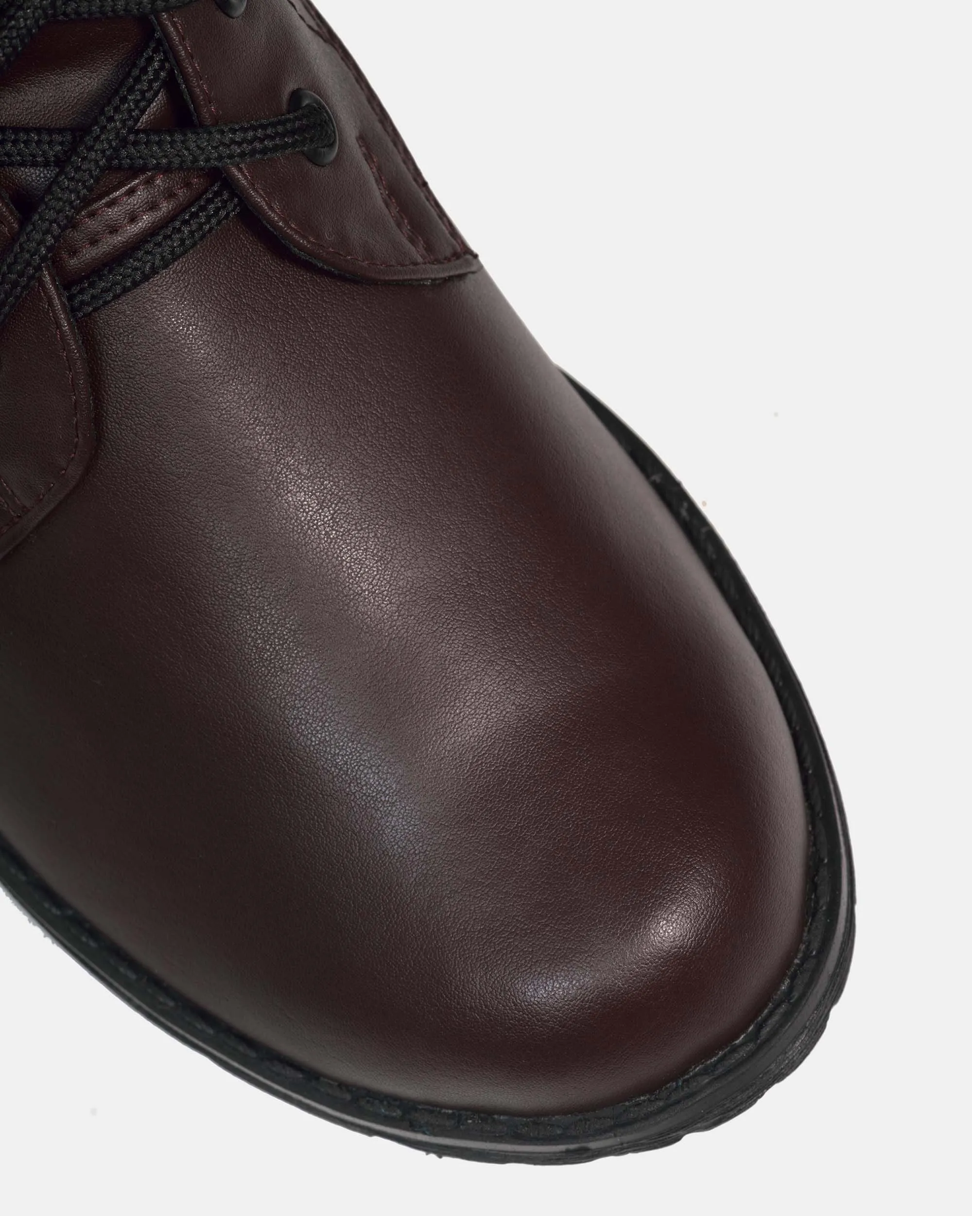 Damen-Worker Nr. 2 Vegea Traubenleder-Stiefel | Schokolade