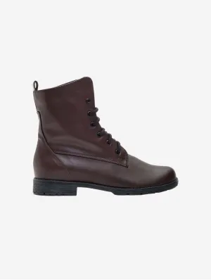 Damen-Worker Nr. 2 Vegea Traubenleder-Stiefel | Schokolade