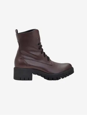 Frauen Arbeiter Nr. 3 Vegea® Traubenleder Stiefel | Schokolade