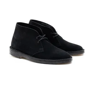 Woodford Desert Boot - Schwarzes Janus Kalbsleder Wildleder