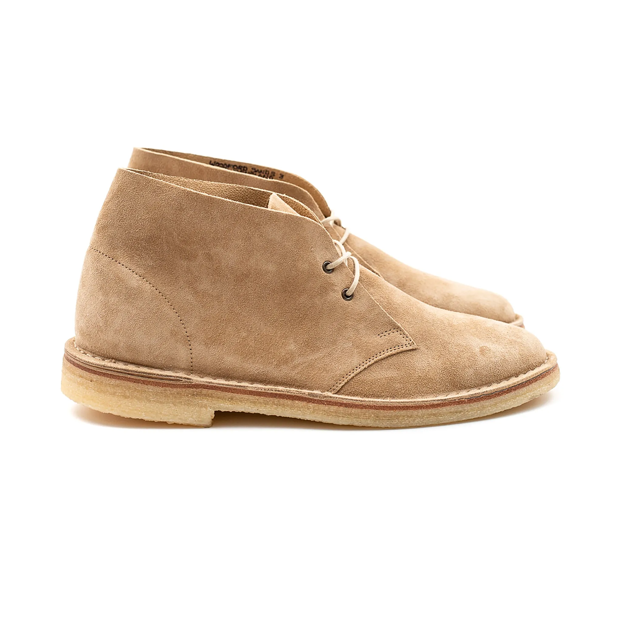 Woodford Desert Boot - Sand Janus Kalbsleder Wildleder