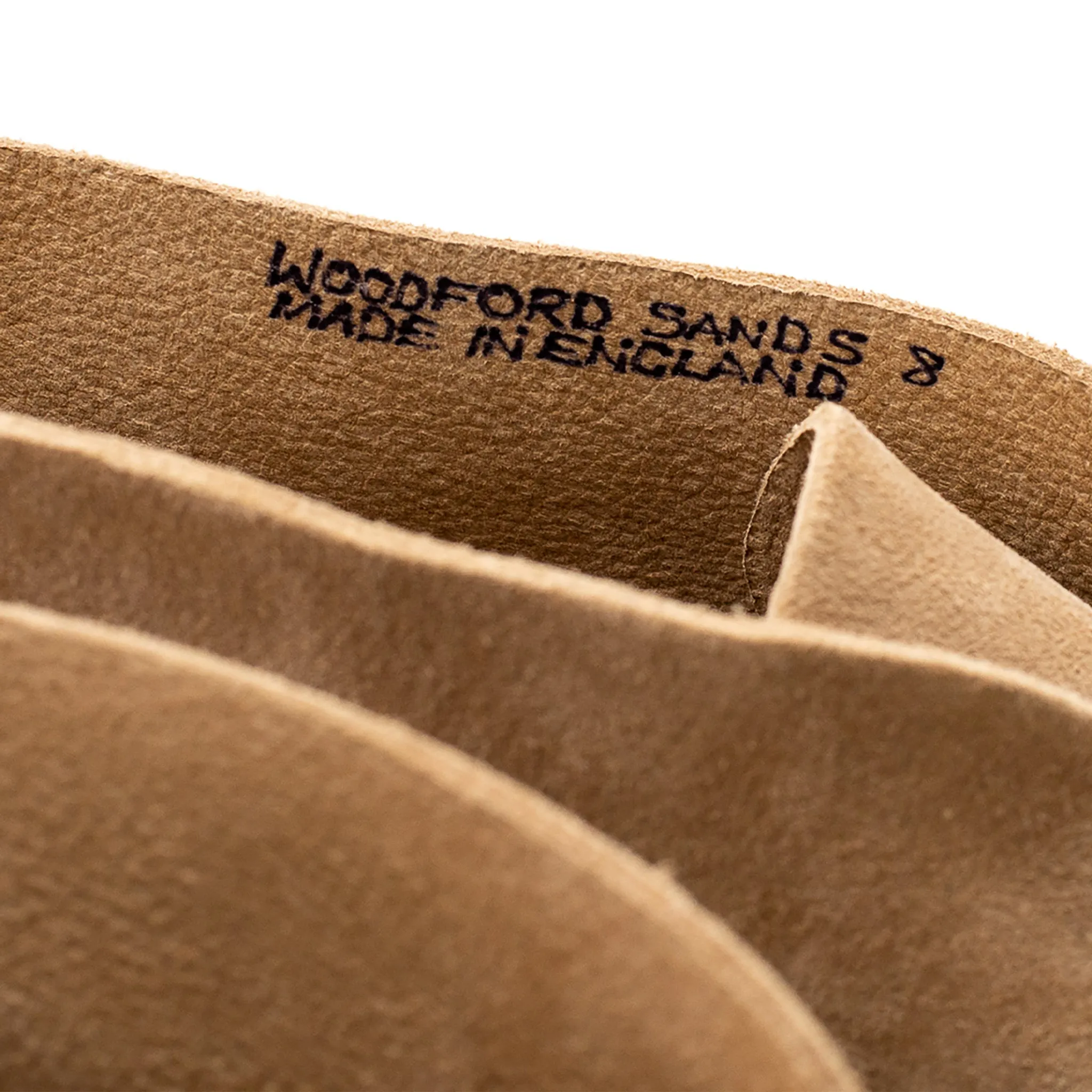 Woodford Desert Boot - Sand Janus Kalbsleder Wildleder
