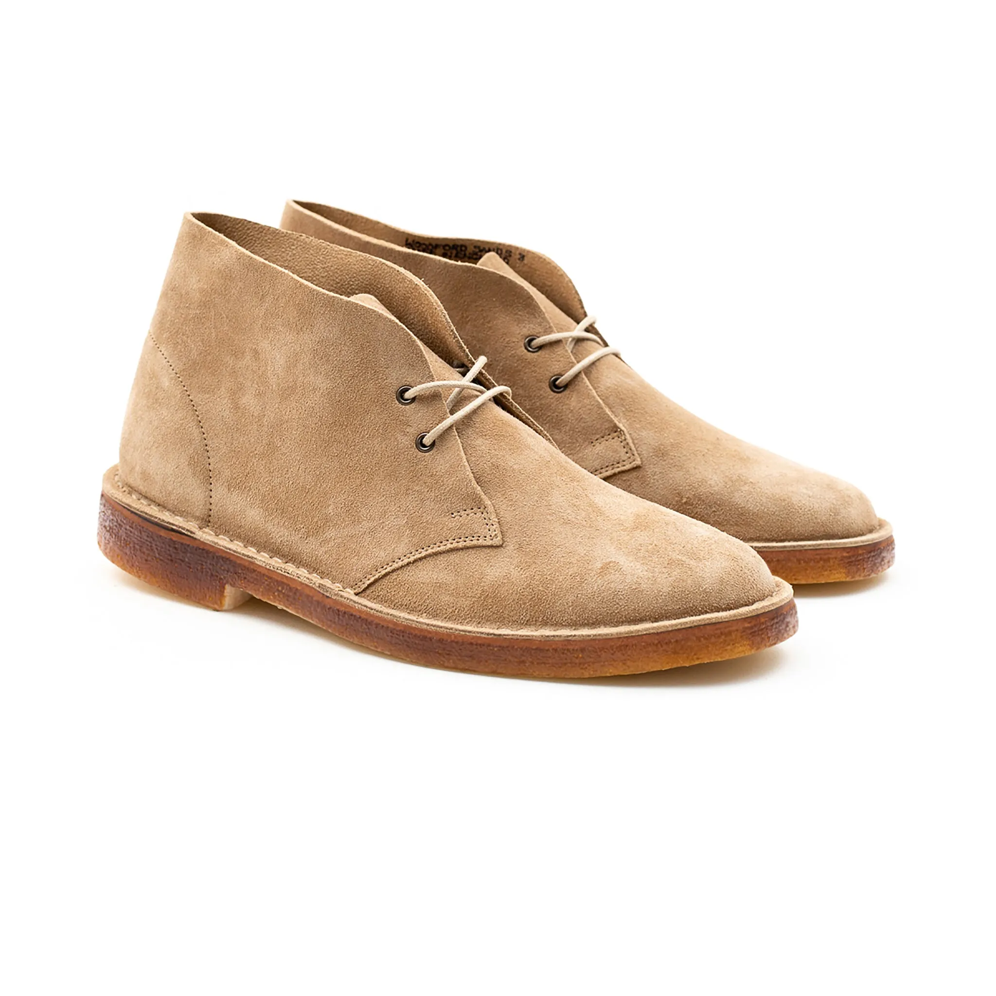 Woodford Desert Boot - Sand Janus Kalbsleder Wildleder