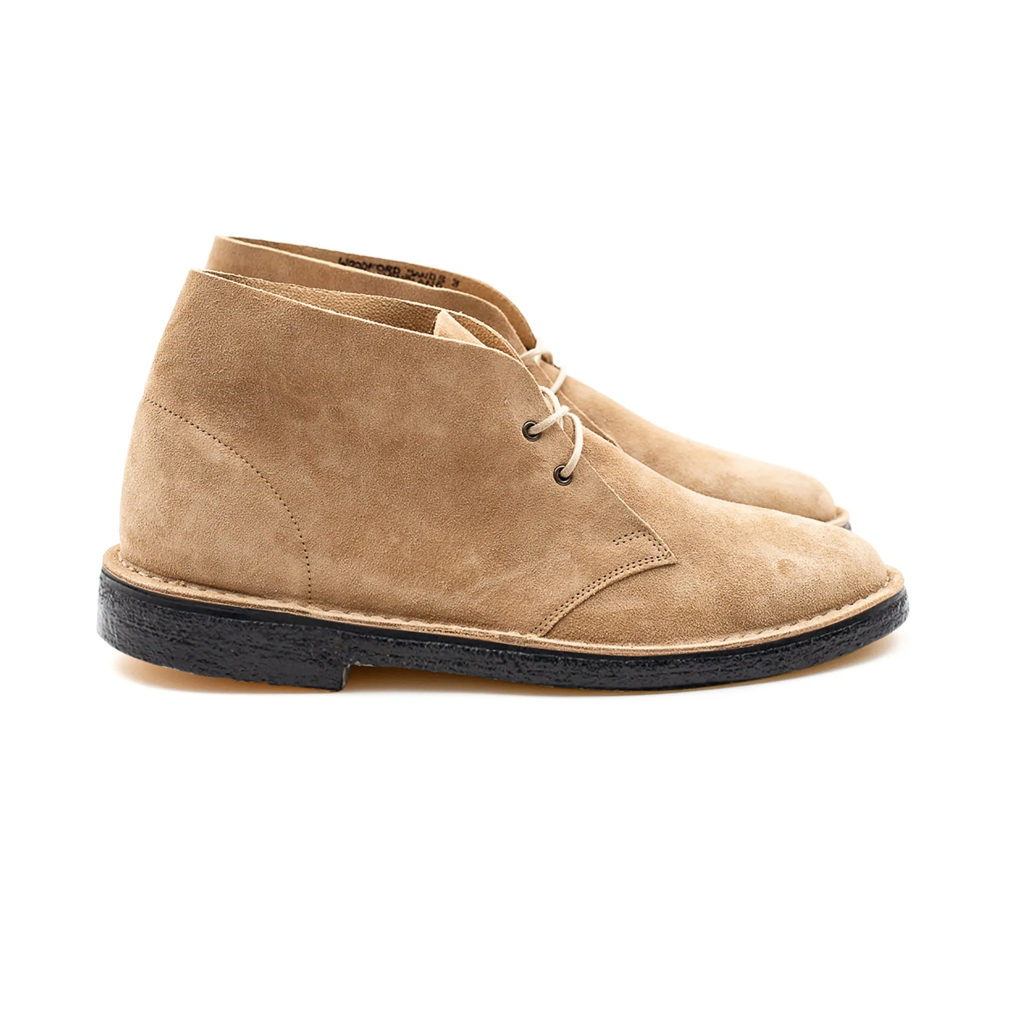 Woodford Desert Boot - Sand Janus Kalbsleder Wildleder