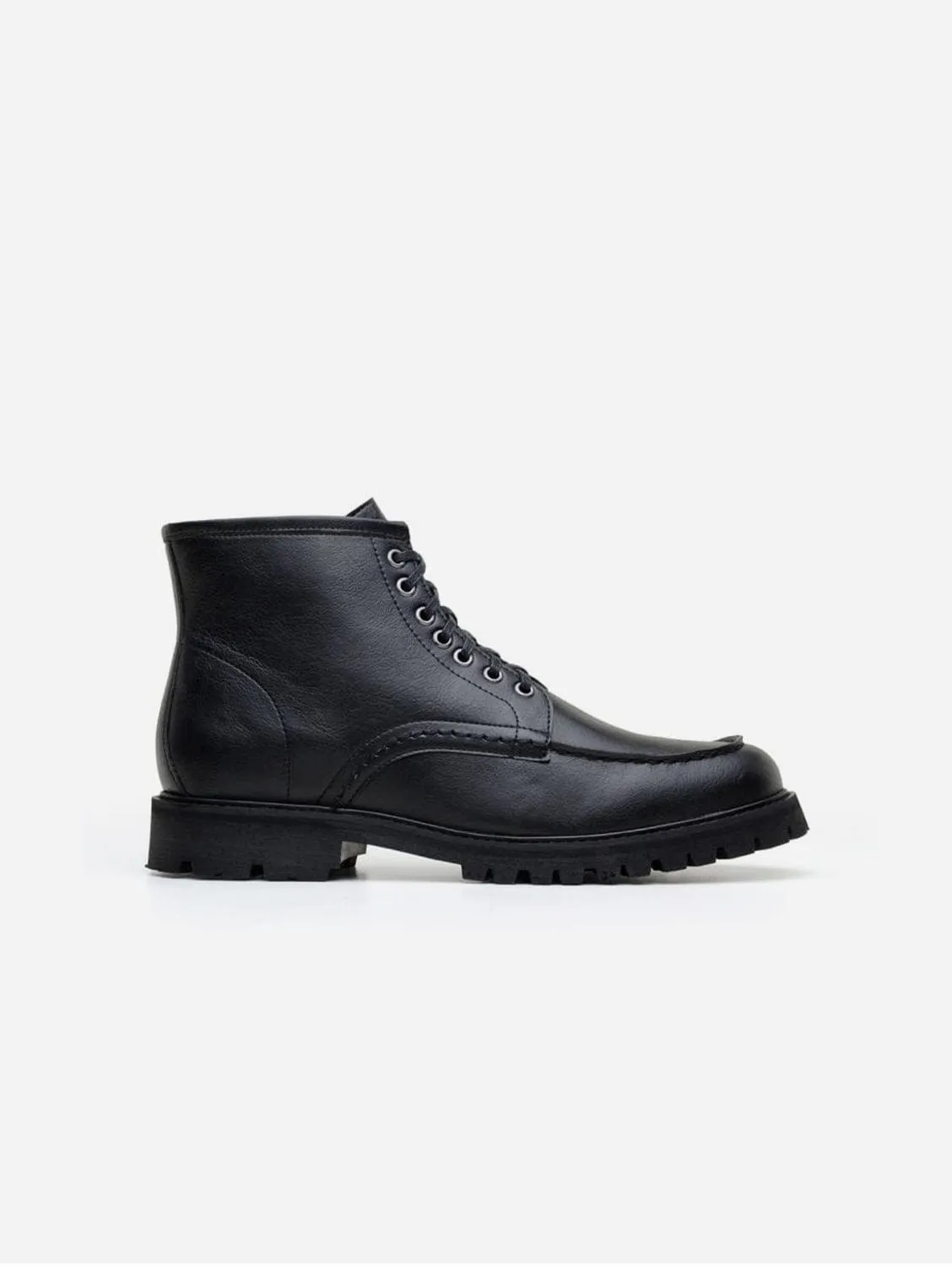 Arbeiter-Vegan-Lederstiefel | Mehrere Farben