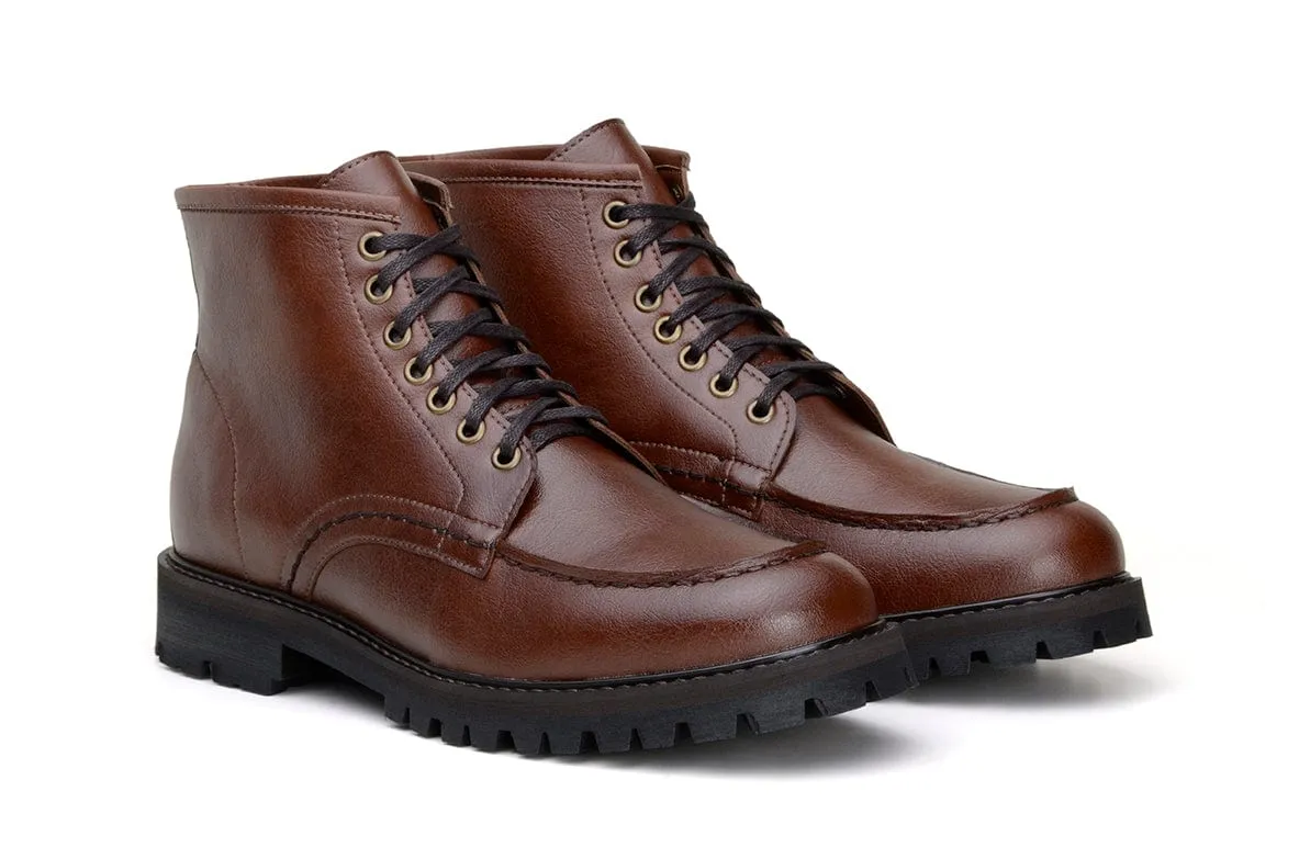 Arbeiter-Vegan-Lederstiefel | Mehrere Farben