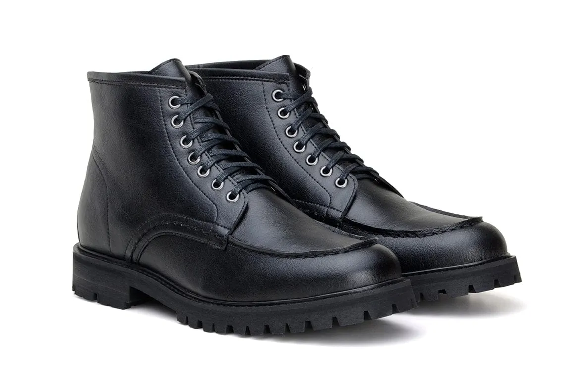 Arbeiter-Vegan-Lederstiefel | Mehrere Farben