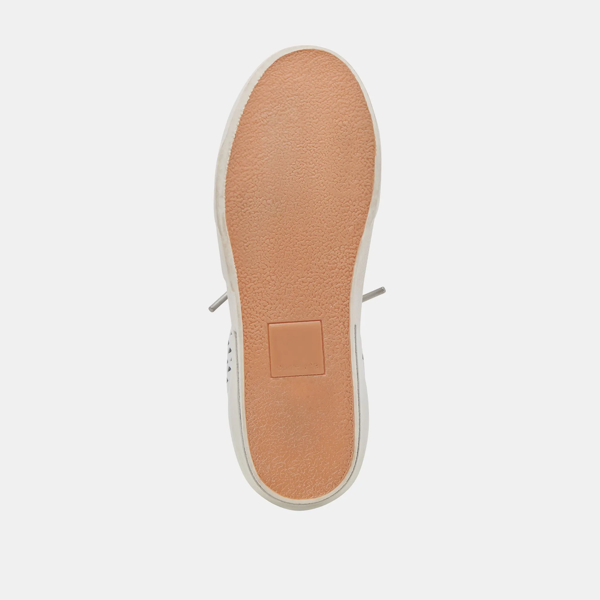 ZINA PERF 360 SNEAKERS SILBER LEDER