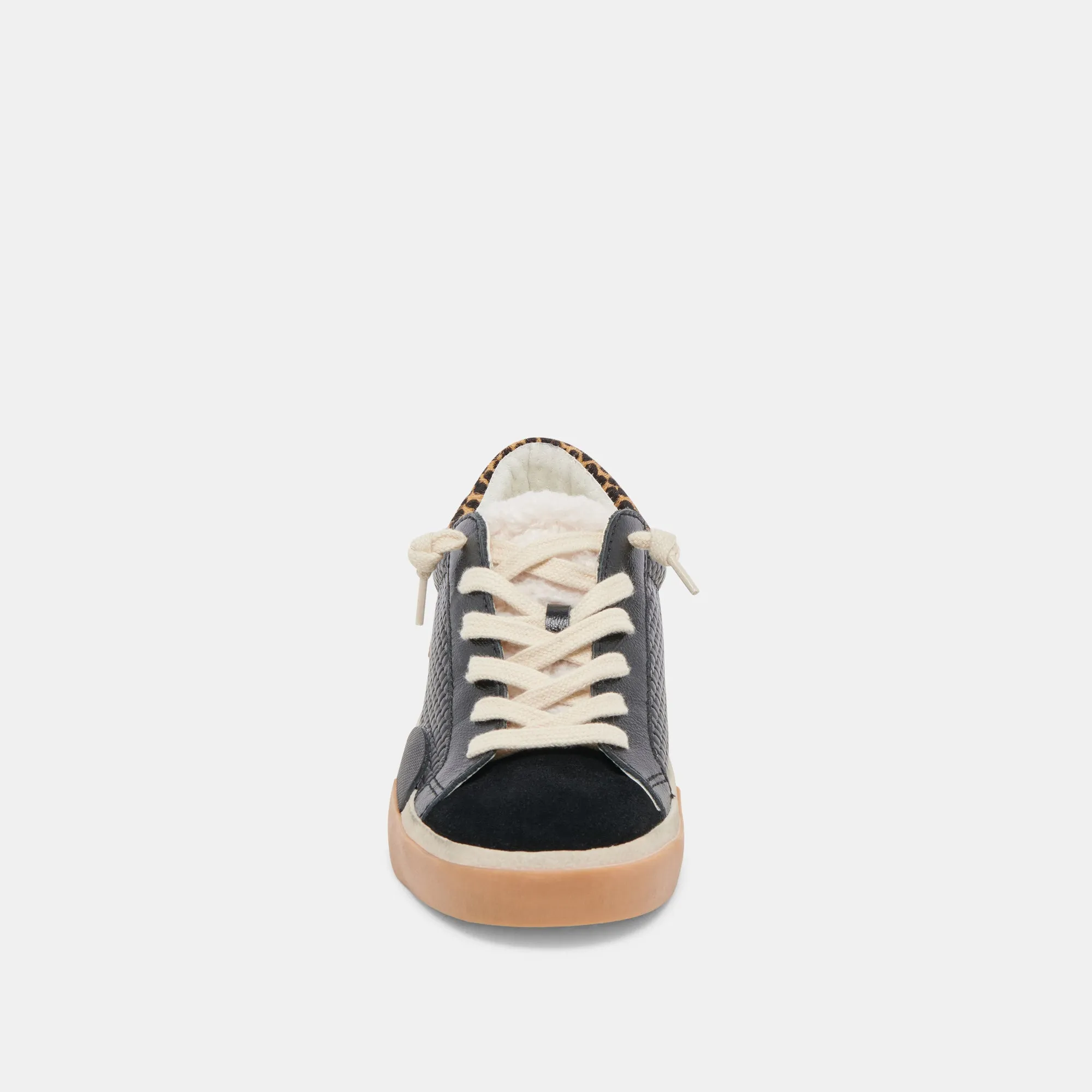ZINA PLUSH SNEAKERS SCHWARZ MULTI GEWEBT